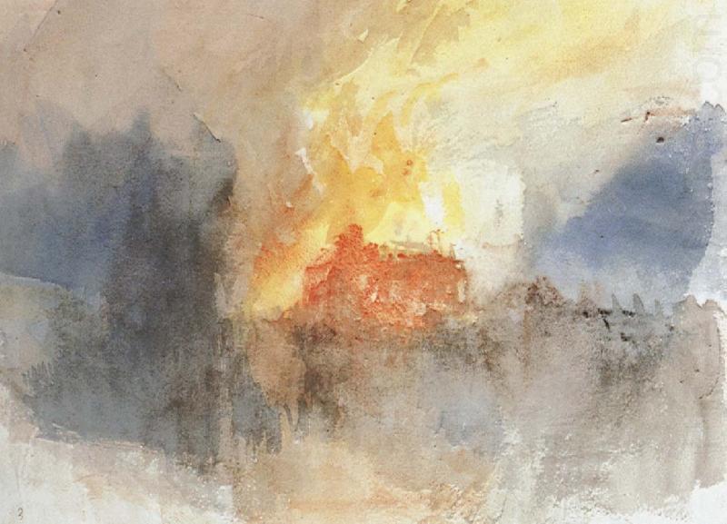 Joseph Mallord William Turner Fire china oil painting image